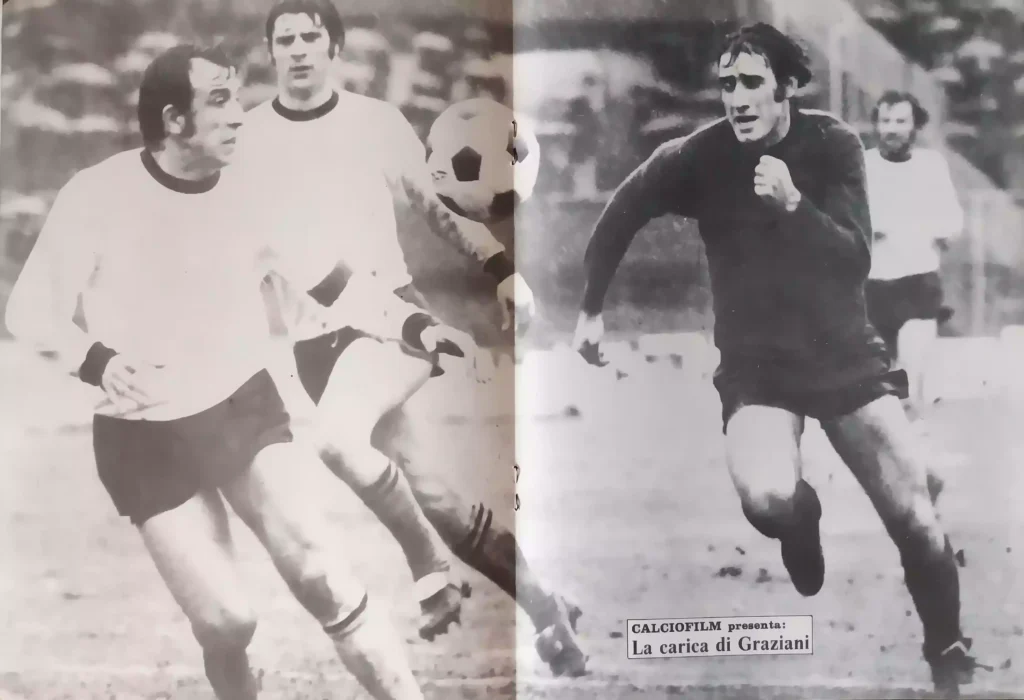 CalcioFilm, Sargraf, 6 febbraio 1974, n. 16, pp. 16-17, Torino-Cesena 1973-74 Cera