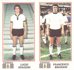 Panini Calciatori 1974-75 Supercalciatori Dragoni-Brignani