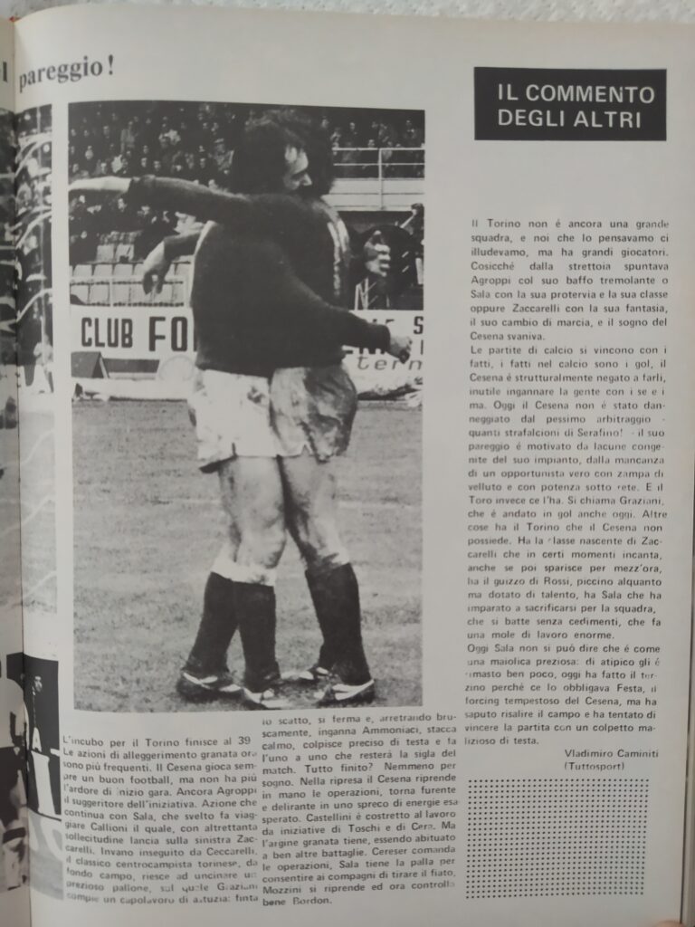 Calciofilm Cesena-Torino 1974-75, p. 09