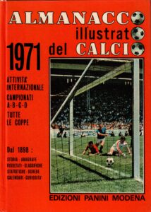 Almanacco del Calcio Panini 1971 presentazione squadre 1970-71