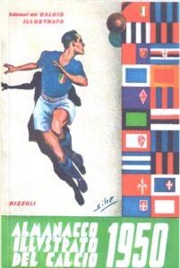 Almanacco del Calcio Rizzoli 1950 presentazione squadre 1949-50