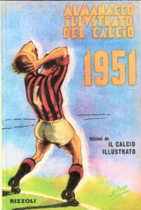 Almanacco del Calcio Rizzoli 1951 presentazione squadre 1950-51