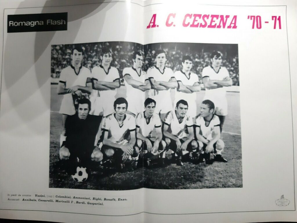 Poster Romagna Flash Cesena 1970-71