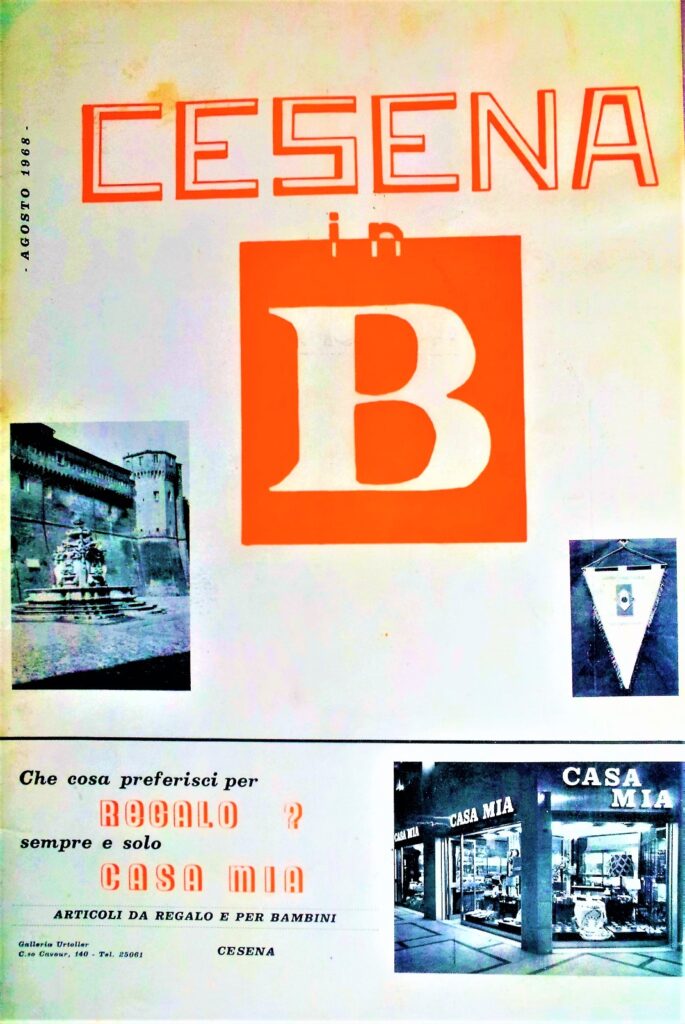 Rivista Cesena in B agosto 1968, 1968-69