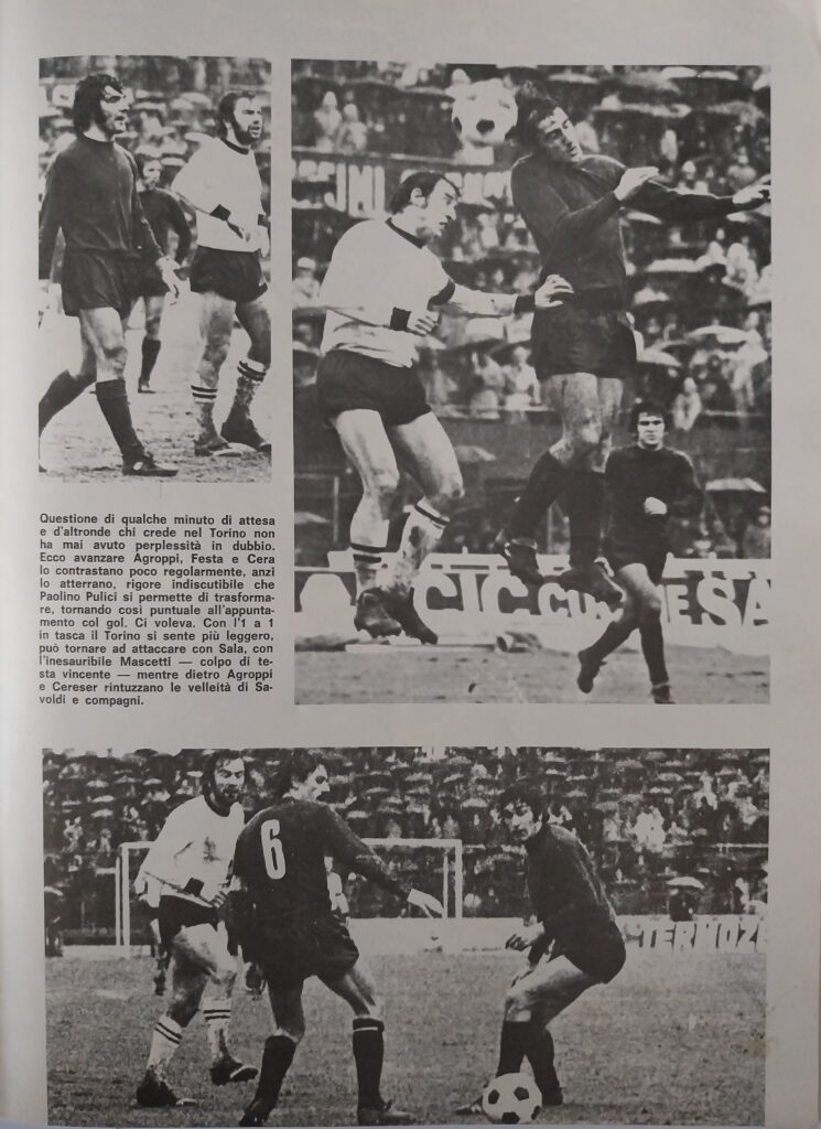 CalcioFilm 6 febbraio 1974, n. 16, p. 21, Torino-Cesena 1973-74