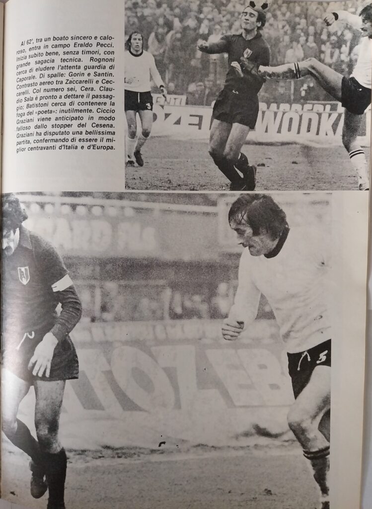 Calciofilm 22 dicembre 1976, n. 32, p. 23, Torino-Cesena 1976-77