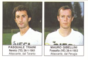 Edis Calciatori 1985-86 Traini-Gibellini