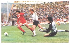 Edis Calciostadio il calcio in movimento 1984-85 Perugia-Cesena in azione Leoni