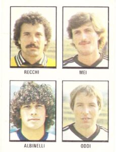 Flash Calcio Flash 1980-81 Recchi-Mei-Albinelli-Oddi