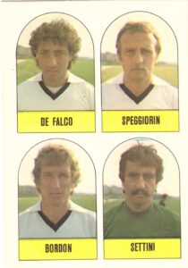 Flash Calcio-Lampo 1979-80 De Falco-Speggiorin-Bordon-Settini