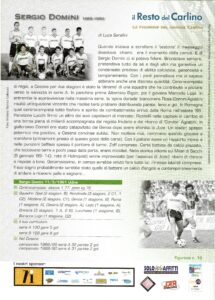 Il Resto del Carlino Le Figurone del Grande Cesena 2005-06 nr.19 Domini retro