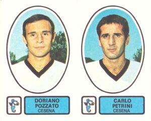 Panini Calciatori 1977-78 Pozzato-Petrini