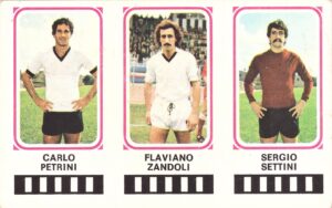 Panini Calciatori 1978-79 Petrini-Zandoli-Settini