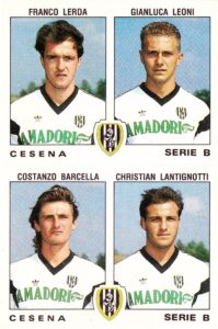 Panini Calciatori 1991-92 SuperCalciatori Lerda-Leoni Barcella-Lantignotti