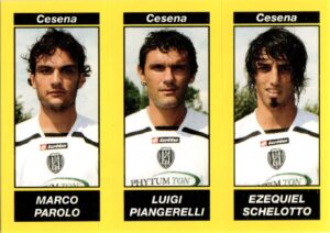 Panini Calciatori 2009-10 Parolo-Piangerelli-Schelotto