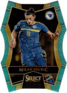 Panini Select 2016-17 Mezzanine Base Prizms Die-Cut Light Blue Djuric