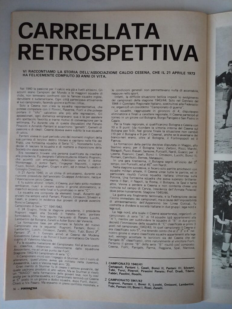 Romagna 10 giugno 1973, n. 4 numero speciale, p. 36