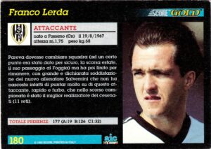 Score International Le Figurone Score Gold 1992-93 Lerda retro