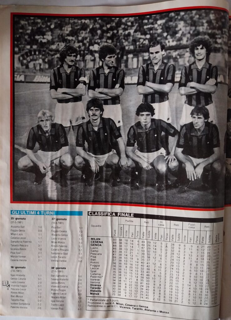 Tutto BC luglio-agosto 1981, n. 6, p. 8, articolo promozione Cesena in serie A