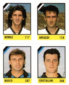 Vallardi Microcalcio CalcioQuiz 1990-91 Nobile-Ansaldi