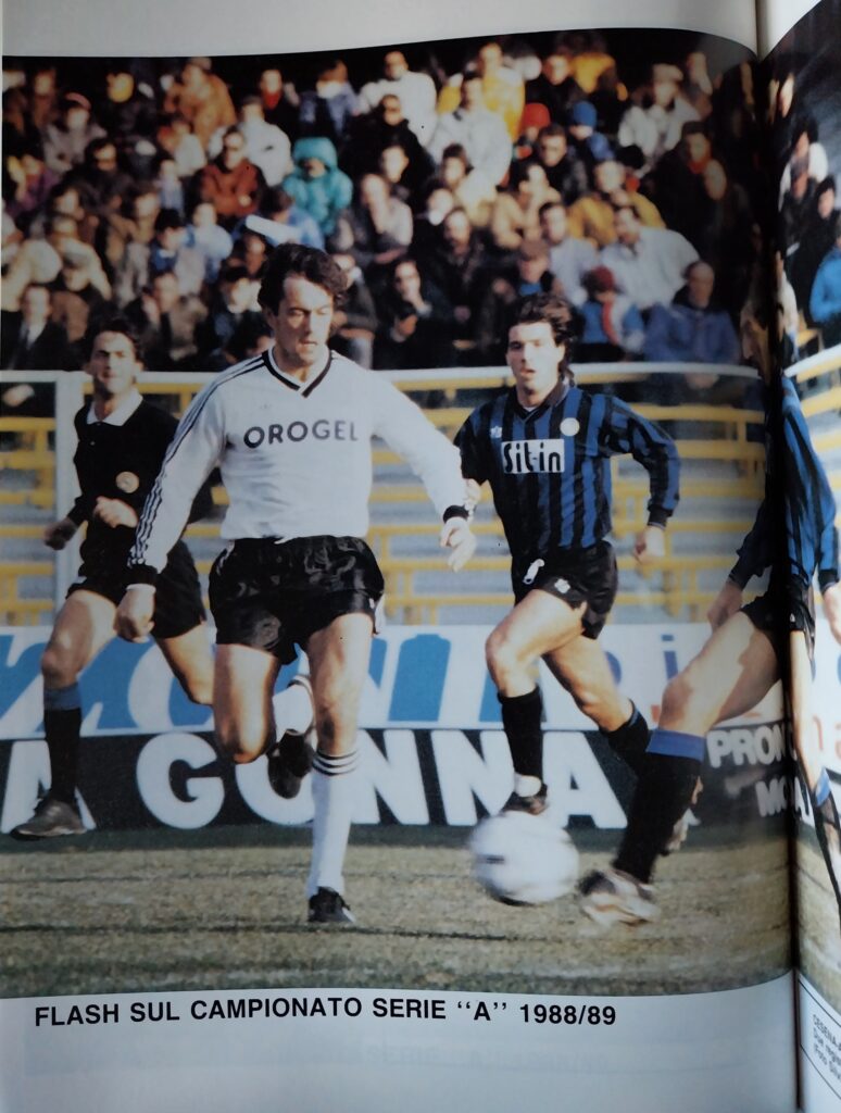 Annuario del calcio emiliano romagnolo 89, p. 42, Cesena-Atalanta 1988-89 Domini