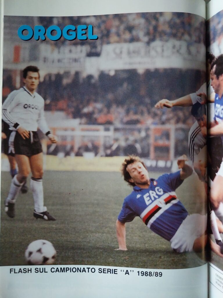 Annuario del calcio emiliano romagnolo 89, p. 46, Cesena-Sampdoria 1988-89 Domini