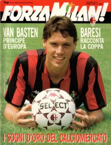 Forza MIlan giugno 1989, n. 6, copertina 1988-89