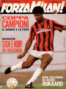 Forza Milan ottobre 1989, n. 10, copertina 1989-90