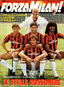 Forza Milan settembre 1987, n. 9, copertina 1987-88