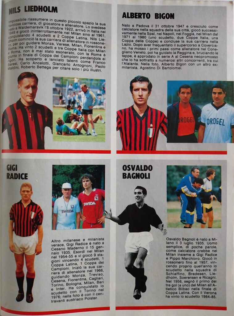 Forza Milan settembre 1987, n. 9, p. 105, presentazione Cesena-Milan 1987-88