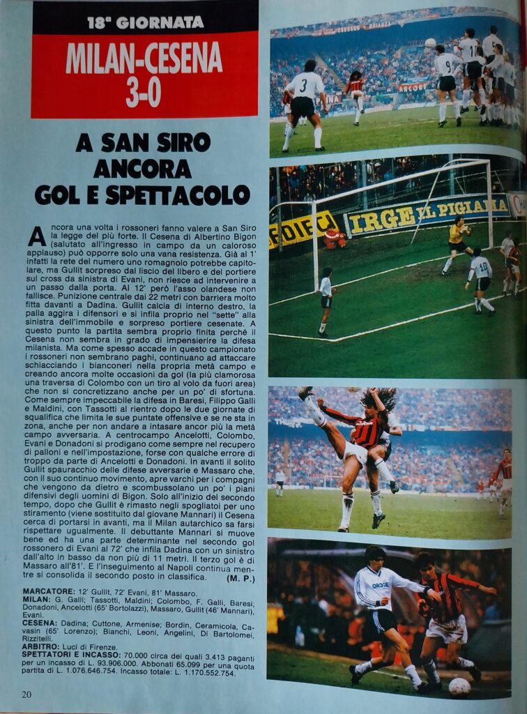 ForzaMilan marzo 1988, n. 3, p. 20, Milan-Cesena 1987-88