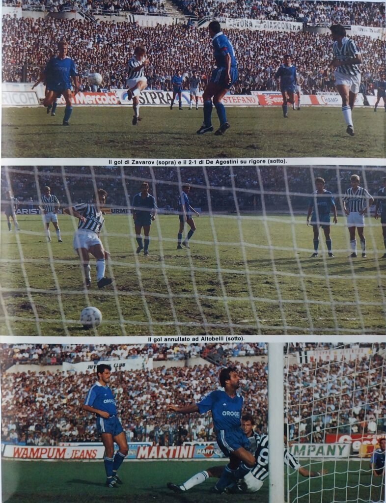 Hurrà Juventus novembre 1988, n. 2, p. 13, Juventus-Cesena 1988-89