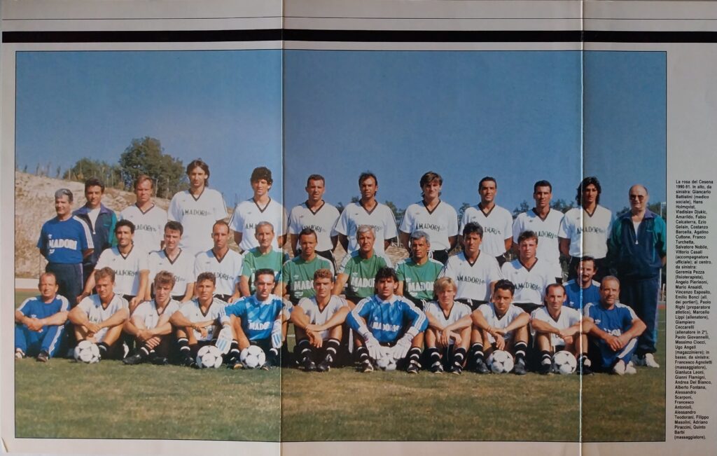 Intrepido Album fotografico 1990-91 Cesena poster