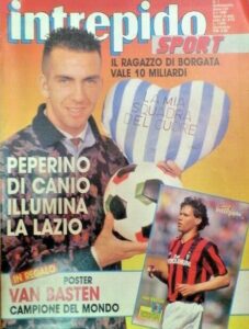 Intrepido Sport 2 gennaio 1990, n. 1, copertina 1989-90