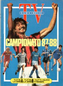 Radiocorriere TV 13 settembre 1987, n. 37, copertina 1987-88