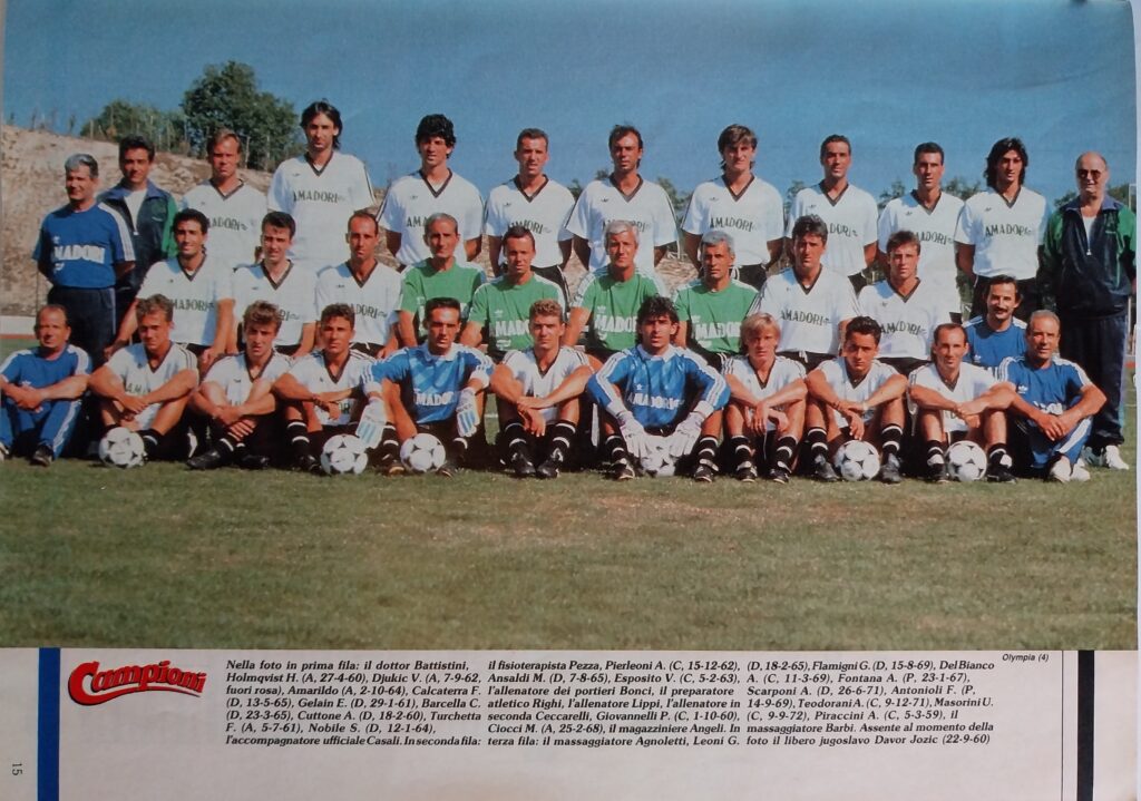 Radiocorriere TV 9 settembre 1990, n. 36, p. 15, presentazione Cesena 1990-91