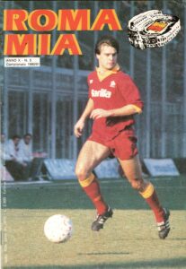 Roma Mia 11 novembre 1990, n. 5, copertina, programma Roma-Cesena 1990-91