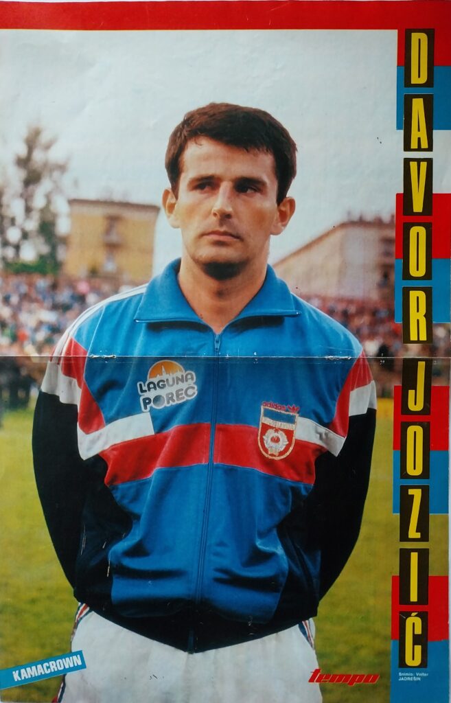 Tempo (Jugoslavia) 20 giugno 1990, n. 1269, poster Jozic 1989-90