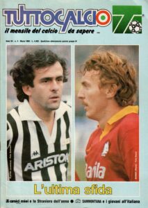 Tuttocalcio marzo 1986, n. 3, copertina 1985-86