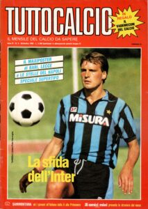 Tuttocalcio settembre 1985, n. 9, copertina 1985-86