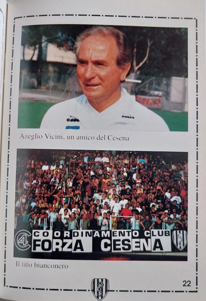 Centro coordinamento Clubs Almanacco bianconero 1995-96, p. 22, Vicini