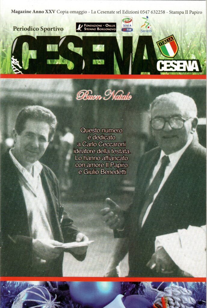 CesenaCesena dicembre 2012, copertina 2012-13