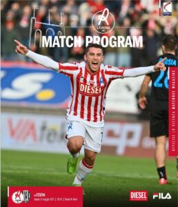 Match program LRVicenza 27 maggio 2023 copertina Vicenza-Cesena 2022-23 playoff