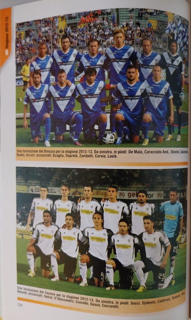 Panini Almanacco illustrato del calcio 2013, p. 134, presentazione Cesena 2012-13