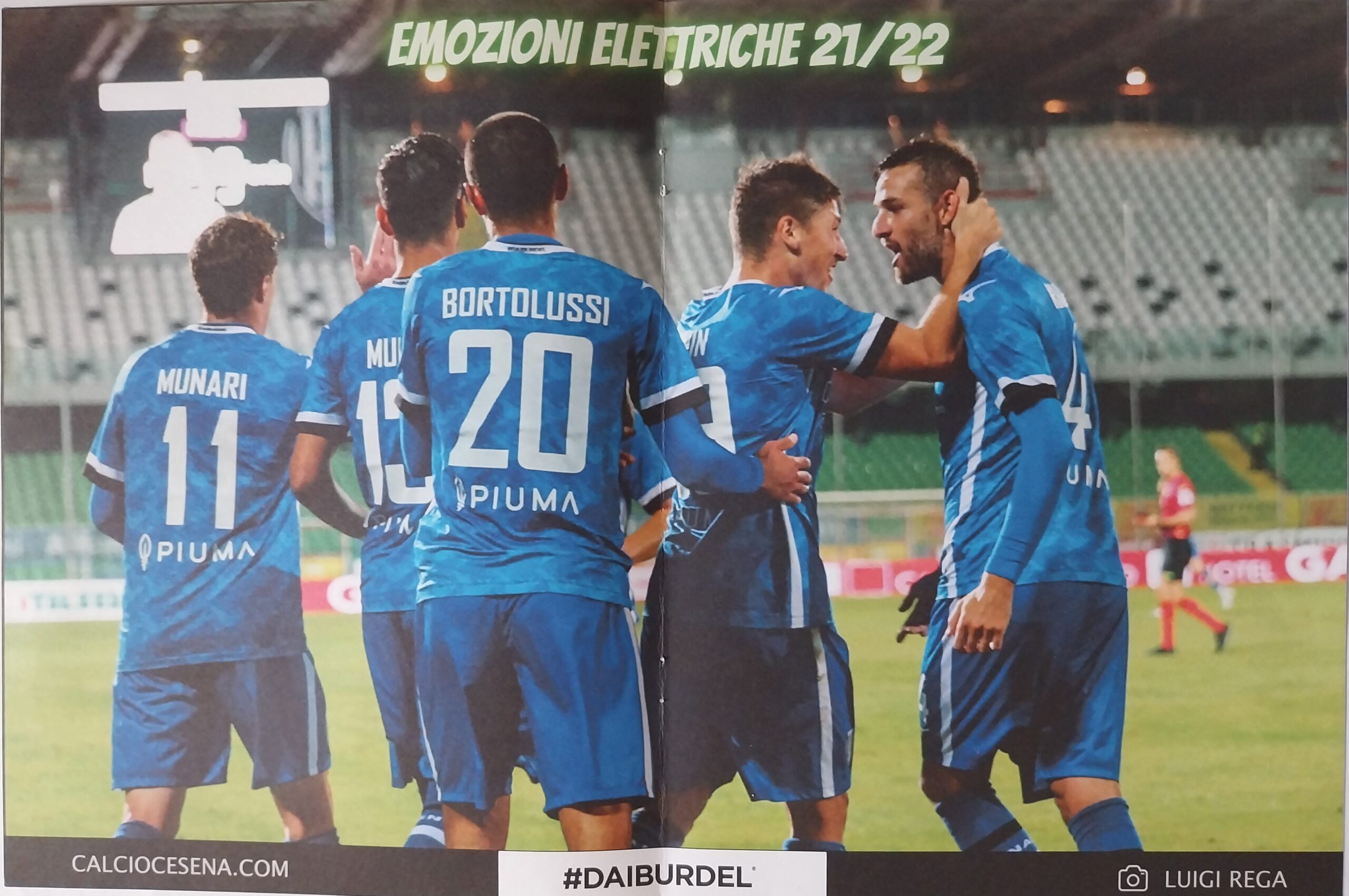 Poster Cesena 2021-22 Cesena FC Magazine