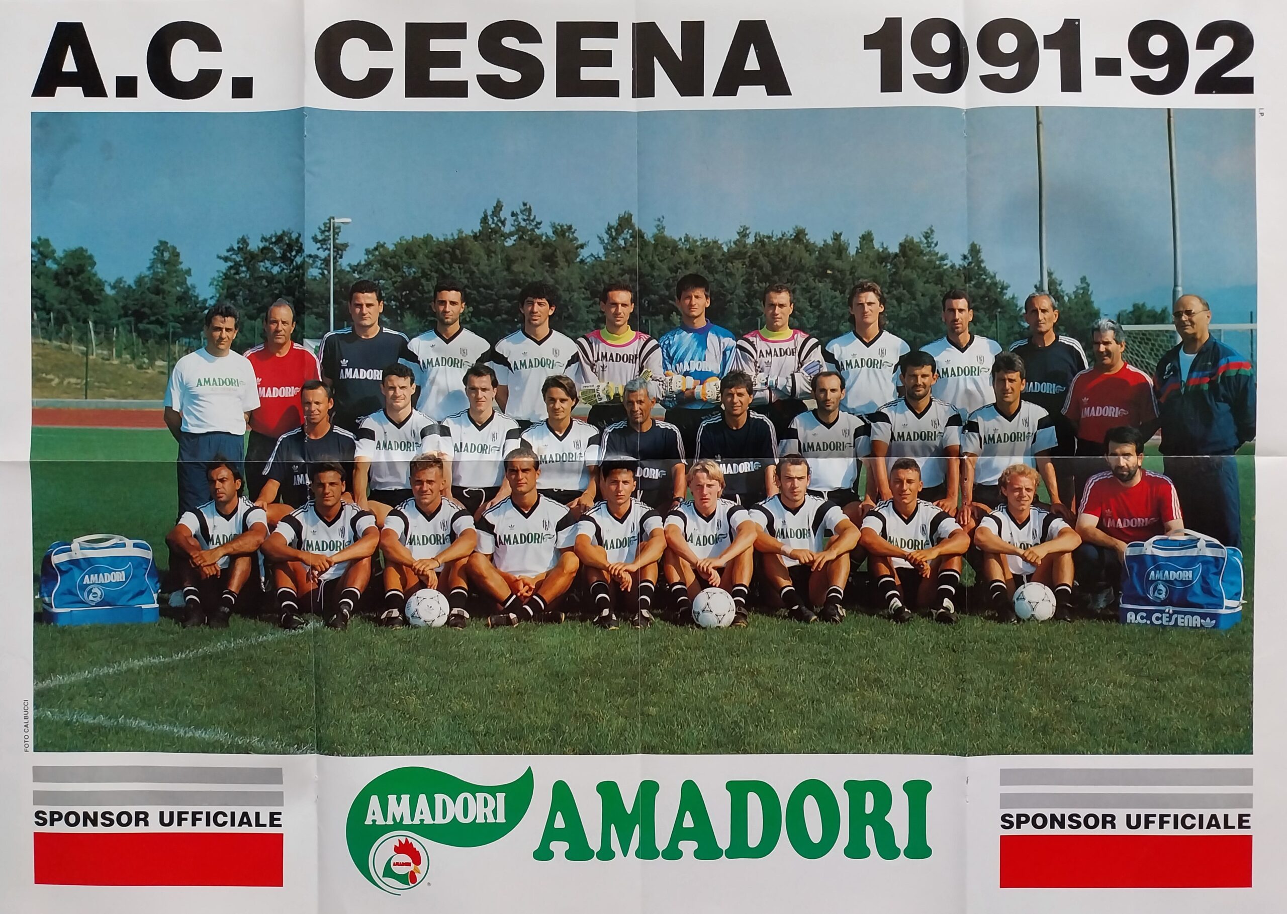 Poster Goalflash Cesena 1991-92 rosa