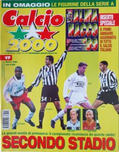 Calcio2000 marzo 1999, n. 17, copertina 1998-99