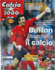 Calcio2000 ottobre 2004, n. 82, copertina 2004-05