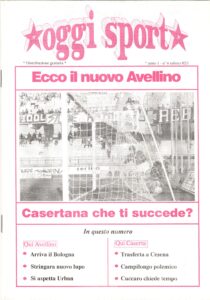 OggiSport, 2 novembre 1991, n. 6, copertina Cesena-Casertana 1991-92