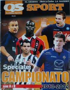 QS Sport 2013, copertina 2013-14